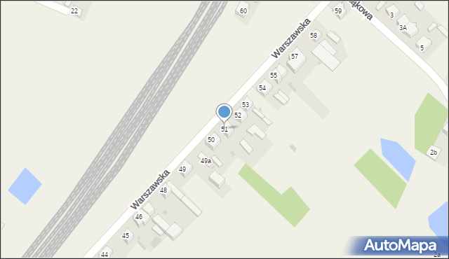 Gorzkowice, Warszawska, 51, mapa Gorzkowice