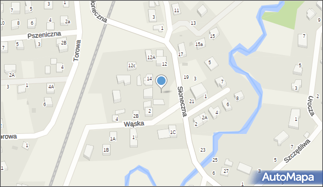 Gościcino, Wąska, 2c, mapa Gościcino