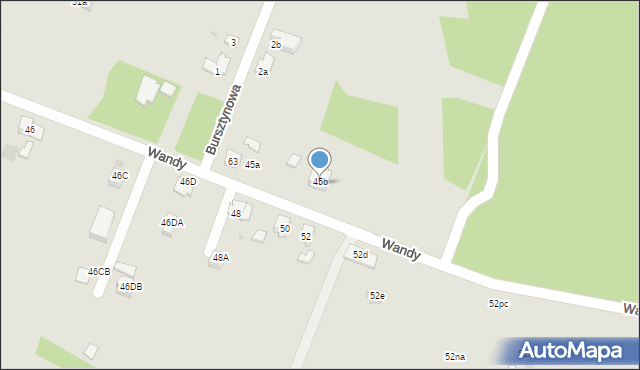 Imielin, Wandy, 65, mapa Imielin