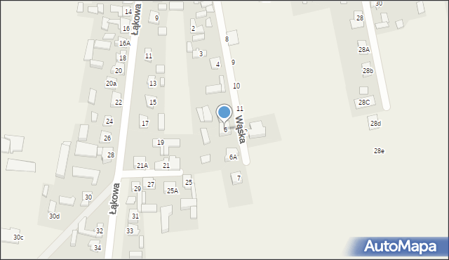 Janków Przygodzki, Wąska, 6, mapa Janków Przygodzki