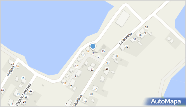 Januszkowice, Wakacyjna, 4, mapa Januszkowice