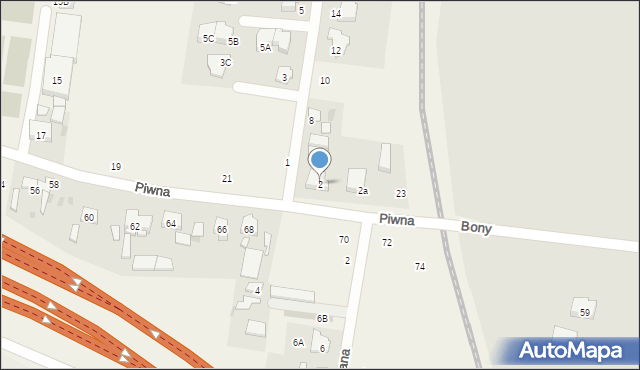 Jawczyce, Wąska, 2, mapa Jawczyce