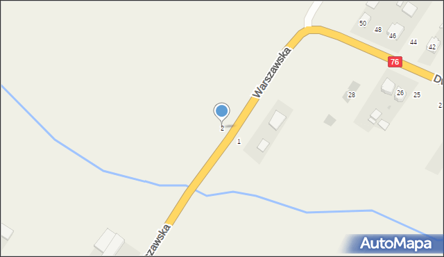 Jedlanka, Warszawska, 2, mapa Jedlanka