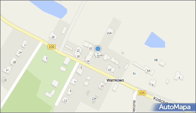 Karsk, Warnkowo, 12, mapa Karsk