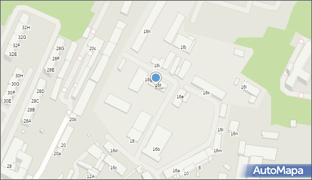 Katowice, Wandy, 18a, mapa Katowic