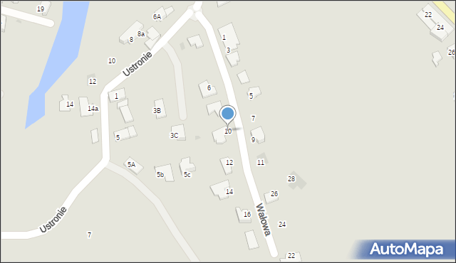 Kędzierzyn-Koźle, Wałowa, 10, mapa Kędzierzyna-Koźle