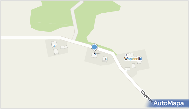 Klucz, Wapiennik, 5, mapa Klucz