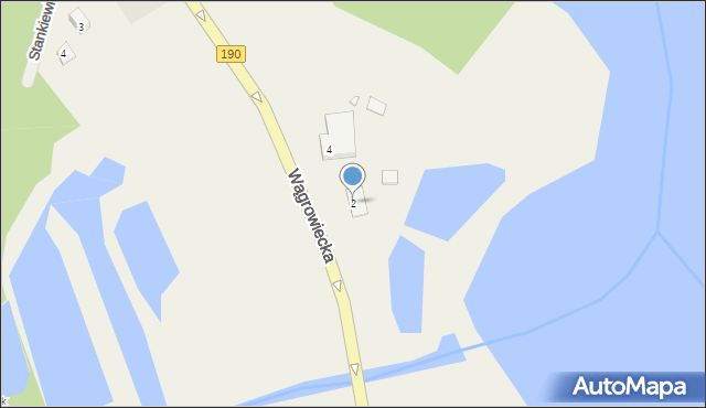 Kobylec, Wągrowiecka, 2, mapa Kobylec