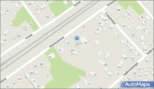 Kobyłka, Warszawska, 46, mapa Kobyłka