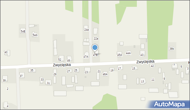 Kołaków, Walecznych, 22, mapa Kołaków