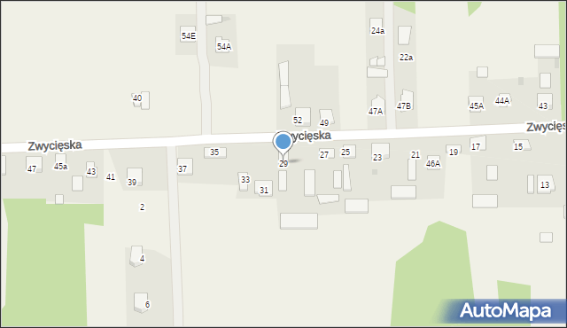 Kołaków, Walecznych, 29, mapa Kołaków