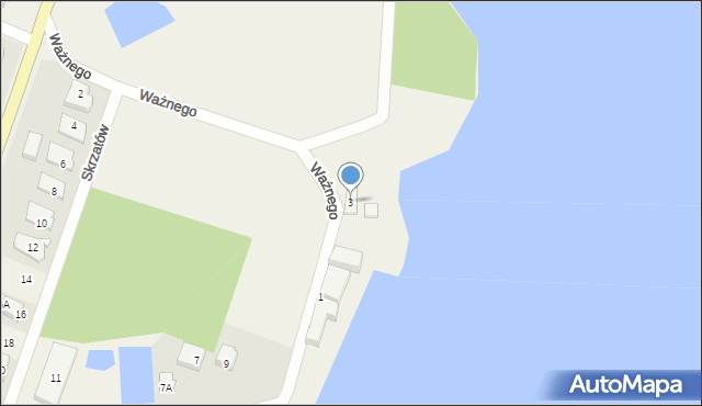 Kolbudy, Ważnego Adama, 3, mapa Kolbudy