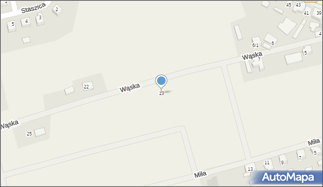 Kołczygłowy, Wąska, 13, mapa Kołczygłowy