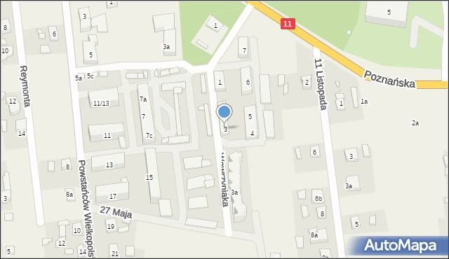 Kotlin, Wawrzyniaka Piotra, ks., 3, mapa Kotlin