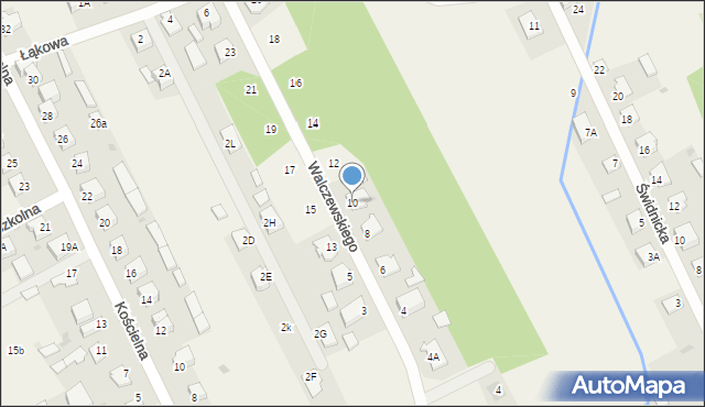 Kotuń, Walczewskiego Wiesława, 10, mapa Kotuń