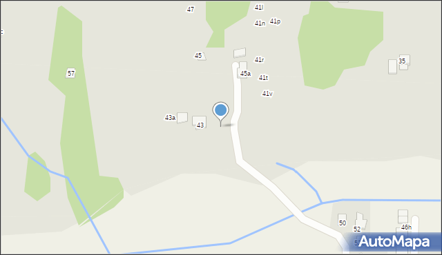 Kraków, Ważewskiego Tadeusza, 43b, mapa Krakowa