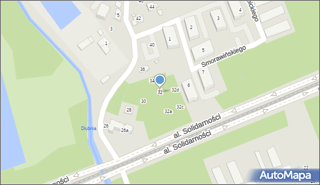 Kraków, Wańkowicza Melchiora, 32, mapa Krakowa