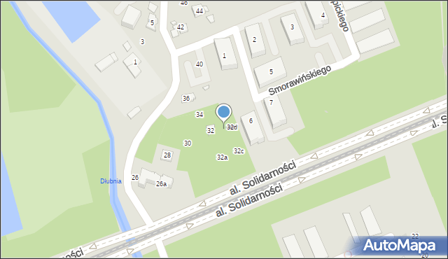 Kraków, Wańkowicza Melchiora, 32e, mapa Krakowa