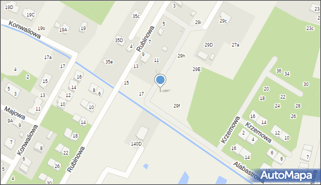 Łazy, Wąska, 29g, mapa Łazy