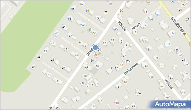 Legionowo, Wąska, 18, mapa Legionowo