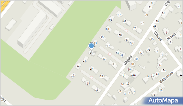 Legionowo, Wąska, 41, mapa Legionowo