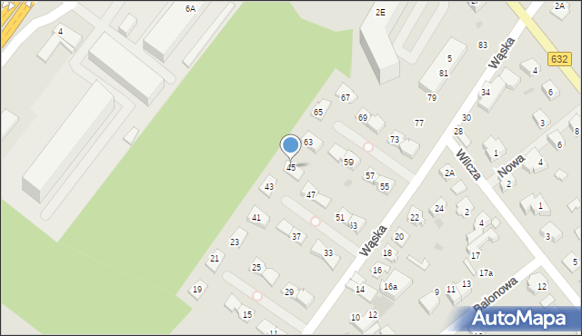 Legionowo, Wąska, 45, mapa Legionowo
