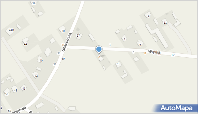 Leopoldów, Wąska, 2, mapa Leopoldów