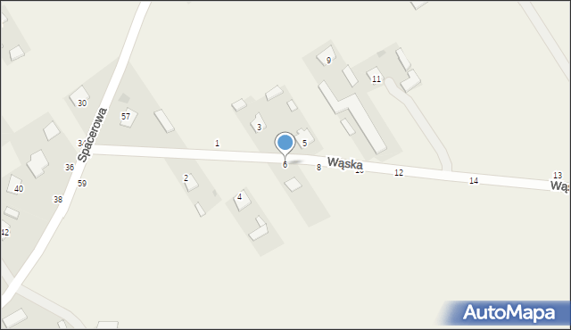 Leopoldów, Wąska, 6, mapa Leopoldów