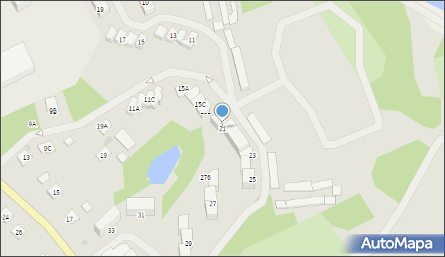 Lidzbark Warmiński, Warmińska, 21, mapa Lidzbark Warmiński