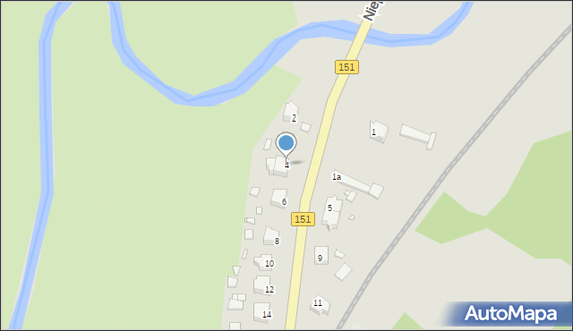 Łobez, Waryńskiego Ludwika, 4, mapa Łobez