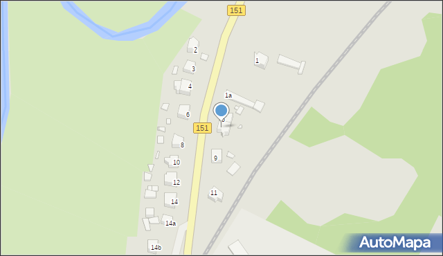 Łobez, Waryńskiego Ludwika, 7, mapa Łobez