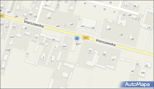 Lubiczów, Warszawska, 93, mapa Lubiczów