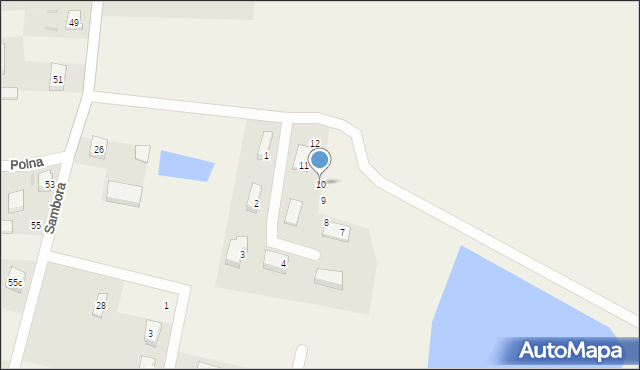 Lubiszewo Tczewskie, Wakacyjna, 10, mapa Lubiszewo Tczewskie
