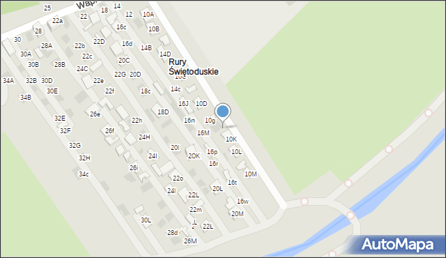 Lublin, Wapienna, 10i, mapa Lublina