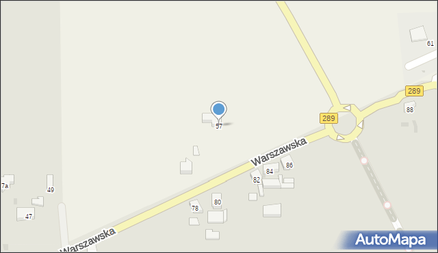 Lubsko, Warszawska, 57, mapa Lubsko