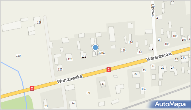 Małaszewicze Duże, Warszawska, 120B, mapa Małaszewicze Duże