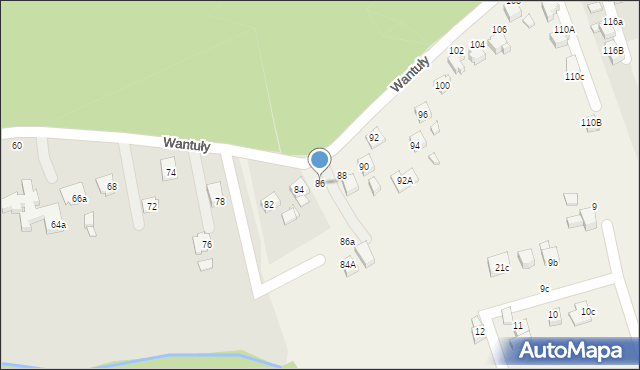 Marklowice, Wantuły Jana, 86, mapa Marklowice