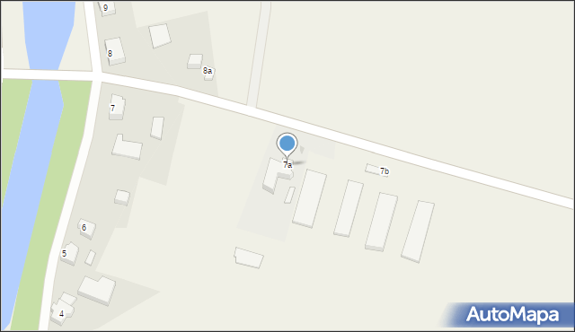 Marzęcino, Wałowa, 7a, mapa Marzęcino