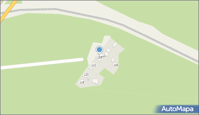 Michałów-Reginów, Warszawska, 124, mapa Michałów-Reginów