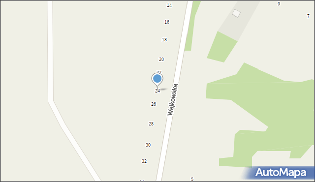 Mielnik, Wajkowska, 24, mapa Mielnik