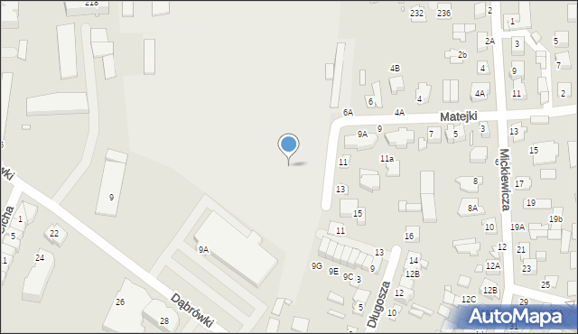 Mińsk Mazowiecki, Warszawska, 222b, mapa Mińsk Mazowiecki