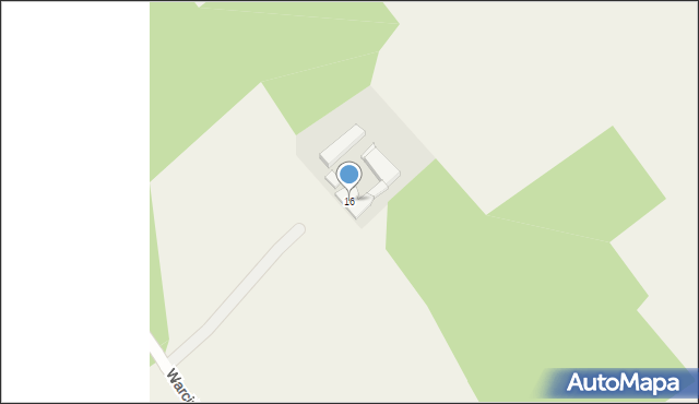 Murzynowo, Warcińska, 16, mapa Murzynowo