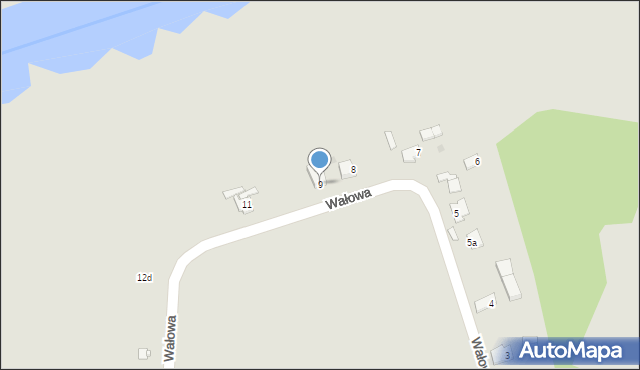 Niepołomice, Wałowa, 9, mapa Niepołomice