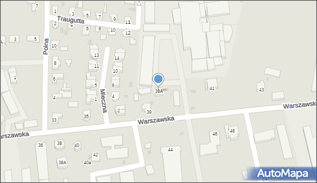 Nowy Dwór Gdański, Warszawska, 39A, mapa Nowy Dwór Gdański
