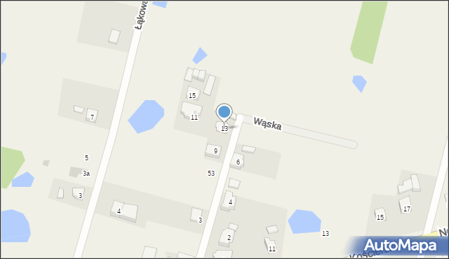 Nowy Klincz, Wąska, 13, mapa Nowy Klincz