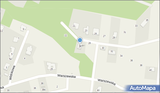 Pilchowo, Warszewska, 26, mapa Pilchowo