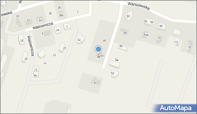 Pilchowo, Warszewska, 48, mapa Pilchowo