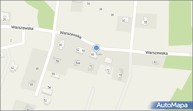 Pilchowo, Warszewska, 68, mapa Pilchowo