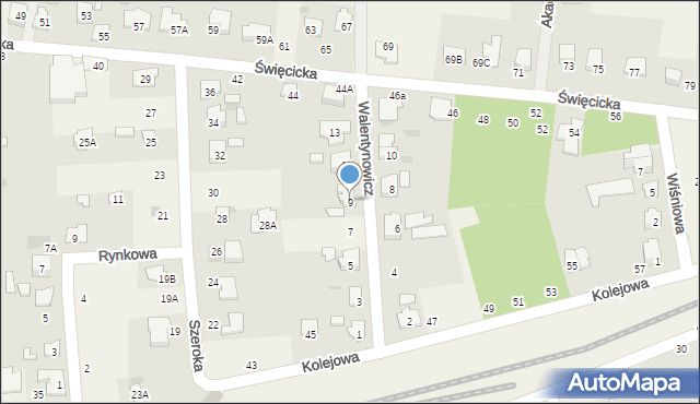 Płochocin, Walentynowicz Anny, 9, mapa Płochocin