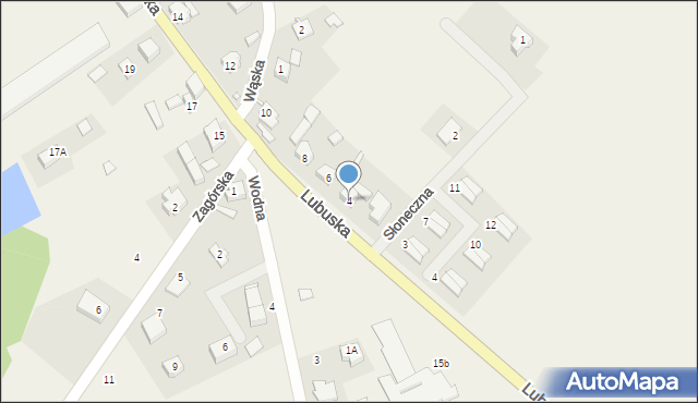 Płoty, Wąska, 4, mapa Płoty